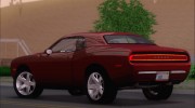 Dodge Challenger Concept для GTA San Andreas миниатюра 12