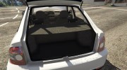 Lada Priora Hatchback для GTA 5 миниатюра 6