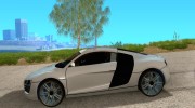 Audi R8 LeMans для GTA San Andreas миниатюра 2