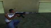 AK-47 Grey Chrome для GTA San Andreas миниатюра 5