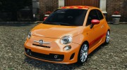 Fiat 500 Abarth para GTA 4 miniatura 1