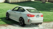 BMW X6M F16 для GTA 5 миниатюра 3