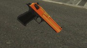 Deagle Orange para GTA San Andreas miniatura 2