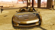 Chevrolet Corvette C6 2010 Convertible для GTA 4 миниатюра 6