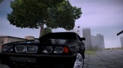 BMW E34 для GTA San Andreas миниатюра 8