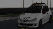Peugeot 206 for GTA San Andreas miniature 10