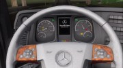 Mercedes-Benz Actros MP4 Stream Space black  6x4 V2.0 для GTA San Andreas миниатюра 20