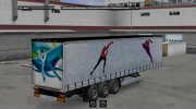 Trailer Pack Sport Theme 3.0 для Euro Truck Simulator 2 миниатюра 5