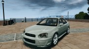 Subaru Impreza v2 для GTA 4 миниатюра 1