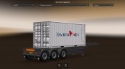 Trailer Pack Container V1.22 для Euro Truck Simulator 2 миниатюра 4