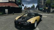 Bugatti Veyron 16.4 para GTA 4 miniatura 1