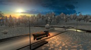 Зимний мод 3.0.1 (HQ) для Euro Truck Simulator 2 миниатюра 12