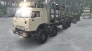 КамАЗ 63501-996 Military para Spintires 2014 miniatura 1