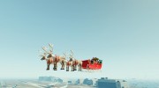Santa Claus Sled - Merry Christmas para GTA 5 miniatura 4