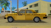 ГАЗ 3110 Такси for GTA Vice City miniature 20