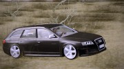 Audi RS6 Avant для GTA San Andreas миниатюра 2