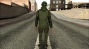 Боец ВС РФ в зимней боевой форме для GTA San Andreas миниатюра 2