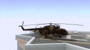 Ми-8 Серый камуфляж для GTA San Andreas миниатюра 5