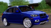 BMW X6M 2013 v3.0 para GTA San Andreas miniatura 2