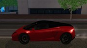 Lamborghini Gallardo LP560 Bicolore для GTA San Andreas миниатюра 2