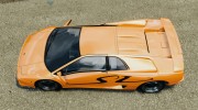Lamborghini Diablo SV 1997 v4.0 [EPM] для GTA 4 миниатюра 4