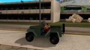 ГАЗ 67 Б для GTA San Andreas миниатюра 2