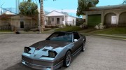 Pontiac Firebird Trans Am для GTA San Andreas миниатюра 1