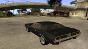 Plymouth Barracuda для GTA San Andreas миниатюра 3