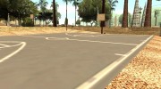 Новые текстуры баскетбольной площадки. para GTA San Andreas miniatura 3