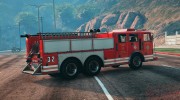 Firetruck - Heavy rescue vehicle для GTA 5 миниатюра 3