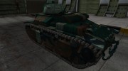 Французкий синеватый скин для D2 для World Of Tanks миниатюра 3
