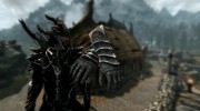 Dark Dragonscale Armor with shield para TES V: Skyrim miniatura 5