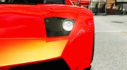 Lamborghini Murcielago RSV FIA GT 1 v1 для GTA 4 миниатюра 12