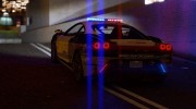 Ferrari F430 Scuderia Hot Pursuit Police for GTA 5 miniature 7