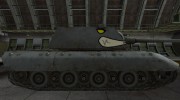 Мультяшный скин для E-100 для World Of Tanks миниатюра 5