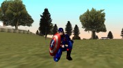 Captain America shield v2 para GTA San Andreas miniatura 3