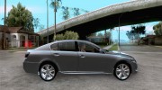Lexus GS450H для GTA San Andreas миниатюра 5