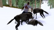 Wolves in the forest v.3 (Final version) для GTA San Andreas миниатюра 3
