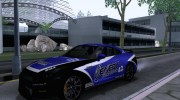 Nissan GTR Black Edition para GTA San Andreas miniatura 9