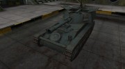 Французкий синеватый скин для 105 leFH18B2 para World Of Tanks miniatura 1