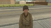 Американский Солдат Второй Мировой для GTA San Andreas миниатюра 1
