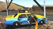 Taxi from GTA V для GTA San Andreas миниатюра 2