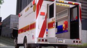 Freightliner M2 Chassis SACFD Ambulance para GTA San Andreas miniatura 10