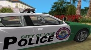 Dodge Charger R/T Police v. 2.3 for GTA Vice City miniature 5