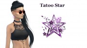 Tatto Star для Sims 4 миниатюра 1