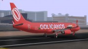Boeing 737-800 Gol Transportes Aéreos for GTA San Andreas miniature 3