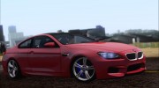 BMW M6 2013 для GTA San Andreas миниатюра 22