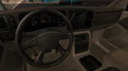Chevrolet Suburban FBI для GTA San Andreas миниатюра 6