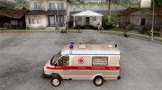 ГАЗель 2705 Скорая помощь para GTA San Andreas miniatura 2