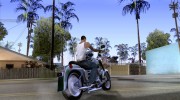 Harley Davidson FLSTF (Fat Boy) v2.0 Skin 1 para GTA San Andreas miniatura 4